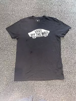 Buy Mens Vans T Shirt Medium • 10£