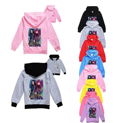Buy Descendants Kids Hoodies Girls /Boys Sweatshirt Jumper T-Shirt Age 4-13 Years • 11.98£