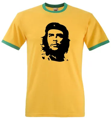 Buy Che Guevara T Shirt  - Classic Slim Fitting Retro FOTL Ringer Tee • 9£