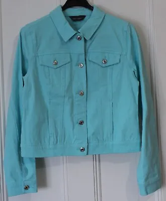 Buy Aqua Ruth Langsford Twill Denim Style Jacket - Size 10 - New (other) • 19.99£