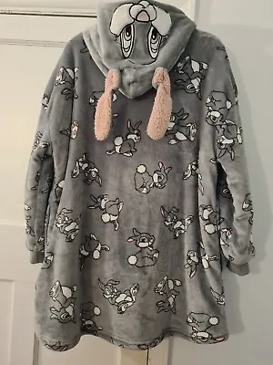 Buy Disney Bambi Thumper Rabbit SNUDDIE Hood Oversize Blanket Hoodie Oodi Snood XS-S • 25£