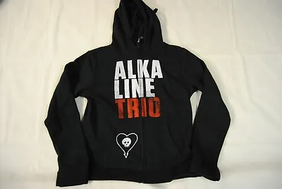 Buy Alkaline Trio Logo Heart Skull Ladies Zip Hoodie Hooded Sweatshirt New Official  • 10.99£
