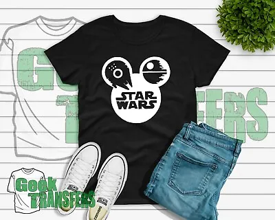 Buy Star Wars Disney Mickey Head - Disney Trip Tee - T-shirt - UK Seller - Free Post • 9.99£