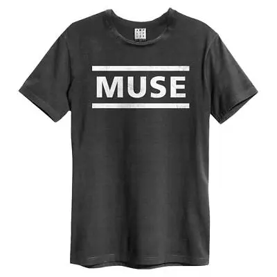 Buy Amplified Unisex Adult Muse Logo T-Shirt GD1458 • 28.59£