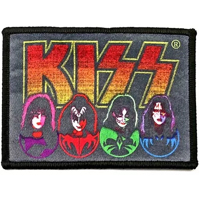 Buy KISS Iron-On Standard Patch: FACES & ICONS: Official Licenced Merch Fan Gift • 4.50£
