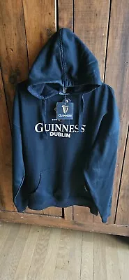 Buy NWT, GUINESS BEER AUTHENTIC DUBLIN IRELAND BLACK HOODIE, Size Xl , So Soft, NEW • 51.15£