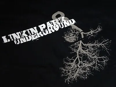 Buy New Linkin Park Underground 8 LPU Black Logo T-Shirt Mens L Large Fan Club Ltd  • 14.99£
