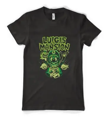 Buy Personalised Luigi Mansion Luigi's Gaming Mario Super Adult And Kids T-Shirt • 14.49£