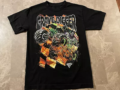 Buy Monster Jam Grave Digger Kids T Shirt Sz XL • 16£