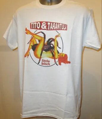 Buy Tito & Tarantula Little Bitch T Shirt Blues Rock Music Santana ZZ Top Plugz V156 • 13.45£