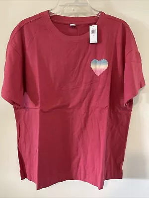 Buy Old Navy Womens Large Tall Pink Short Sleeved Tshirt NWT! A1349 • 16.14£