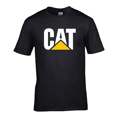 Buy Caterpillar CAT Mens Top Builder Power Tools DIY T Shirt Work Wear Essential Tee • 11.99£