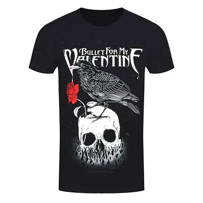 Buy Bullet For My Valentine T-Shirt Raven Band Official New Black • 15.95£