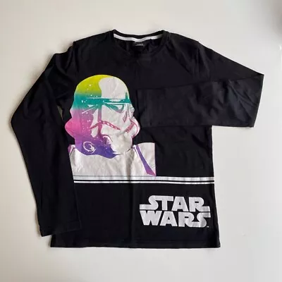 Buy Star Wars Boys T-shirt From Next Black Colour  Size 12 Y • 2£