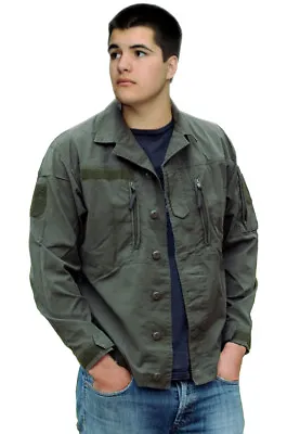 Buy Austrian Army Ripstop Lightweight Combat Field Jacket Military F2 Style Olive • 9.95£