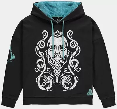 Buy Assassin's Creed Valhalla - Women's Hoodie With Teddy Hood Black • 48.59£
