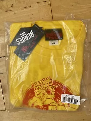 Buy Stranger Things T-shirt, Size S, Yellow  • 11.99£