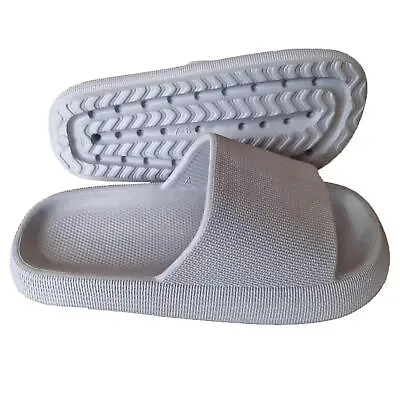 Buy Mens Ladies Sliders Extra Soft Anti-Slip Comfy Cloud Pool Slippers Sandals • 9.99£