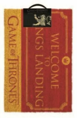 Buy Game Of Thrones - Welcome To Kings Landing Door Mat - MERCH - GIFT IDEA - NEW • 11.99£