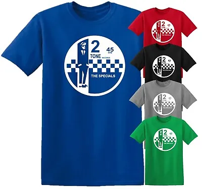 Buy 2 Tone Records T-Shirt The Specials Retro Music SKA Northern Soul Reggae Top Tee • 7.80£