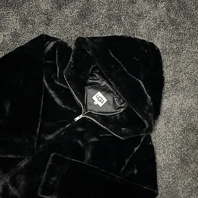 Buy UGG Mandy Faux Fur Hoodie Jacket. Worn Once! • 100£