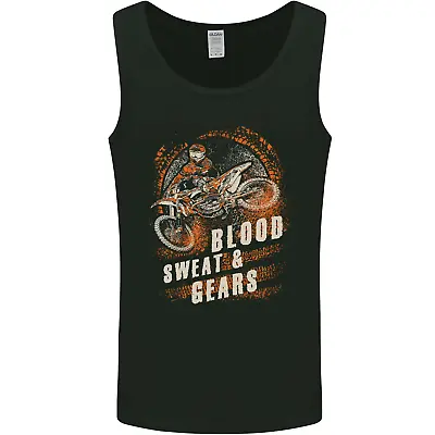 Buy Blood Sweat And Gears Motocross Dirt Bike Mens Vest Tank Top • 9.99£