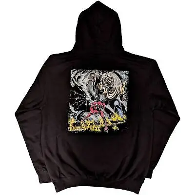 Buy Iron Maiden Number Of The Beast Faded Edge Album Pullover Hoodie New & Official • 33.99£