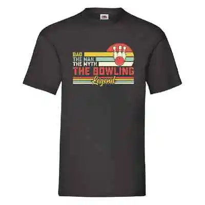 Buy Dad The Man The Myth The Bowling Legend T Shirt Small-2XL • 11.49£