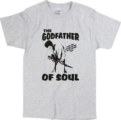 Buy  Godfather Of Soul  T-Shirt - James Brown, Funk, R&B, 60's 70's, S-XXL More Cols • 18.99£