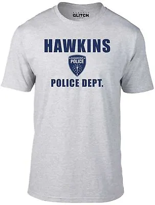 Buy Hawkins Police Department Men's T-Shirt - Inspired Will Eleven • 11.99£