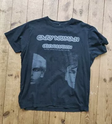 Buy Gary Numan 40th Anniversary Tour T Shirt XL • 15£
