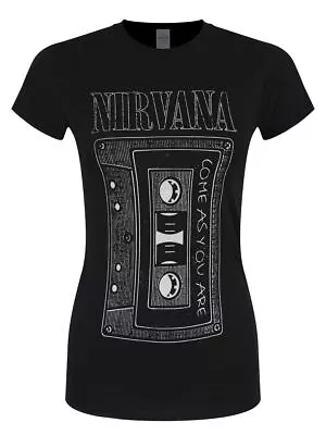 Buy Nirvana T-shirt Come As You Are Women's Black • 16.99£