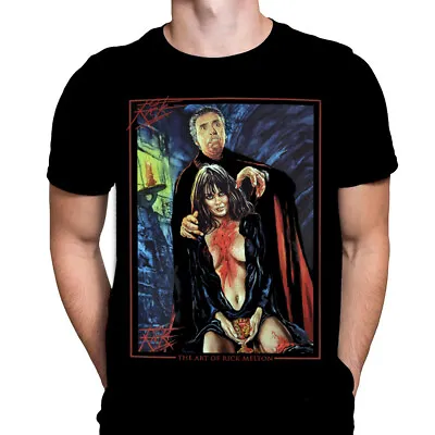 Buy Dracula AD - Black T-Shirt - Sizes S - 5XL - Rick Melton Art / Horror / • 19.95£