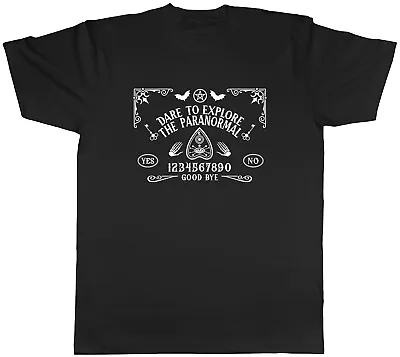 Buy Explore The Paranormal Mens T-Shirt Supernatural Demon Haunted Ghost Unisex Tee • 8.99£