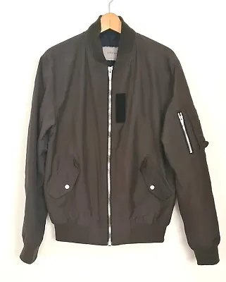 Buy Zara Man Bomber Jacket Olive / Green  Casual Jacket, Medium 40  Chest • 8.99£