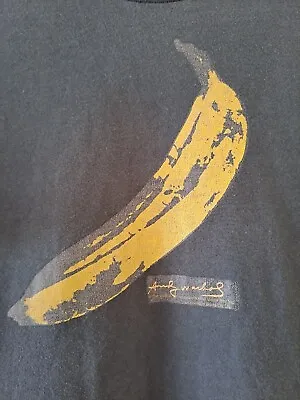 Buy Vintage Upper Playground ANDY Warhol Banana Crew Neck T- Shirt Size. M • 10£