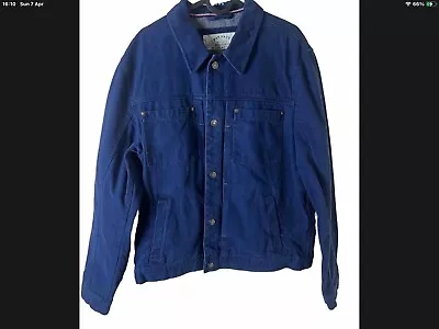 Buy Fat Face Man’s STD - Issue Denim Cold Weather Jacket Size L • 16£