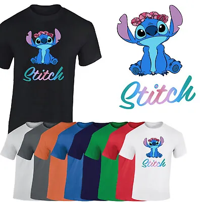 Buy Lilo And Stitch Ohana Xmas Gift Mens Womens T-Shirt Unisex Printed Tops • 8.99£