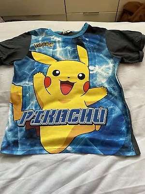 Buy Pokémon. Pikachu T Shirt. Age 10 Years. • 1.49£