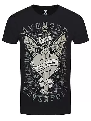Buy Avenged Sevenfold A7X T-shirt Cloak And Dagger Men's Black • 16.99£