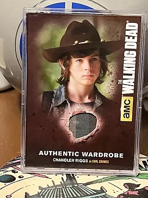 Buy Topps Walking Dead Relic Card Carl Clothing Swatch Mint Condition New • 15.11£
