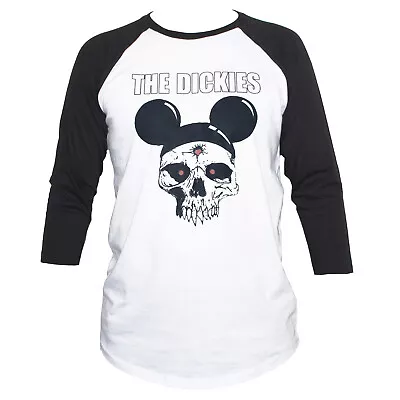 Buy The Dickies Hardcore Punk Rock T-shirt Mouse Skull 3/4 Sleeve Unisex S-XL  • 21.10£
