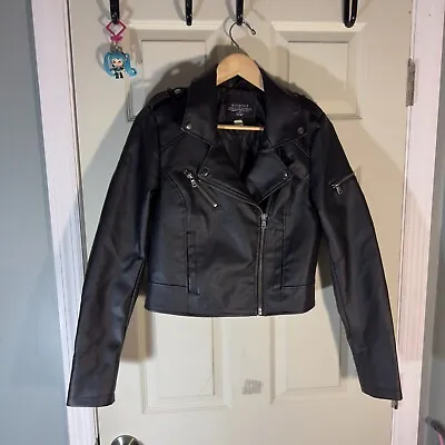 Buy Riverdale South Side Serpents Motorcycle Moto Faux Leather Jacket Sz Small S S19 • 28.46£