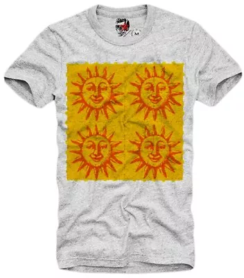 Buy E1syndicate T Shirt  Orange Sunshine  Lsd Trip Blotter Art Dmt Nick Sand 5431 • 22.78£