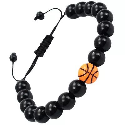 Buy  Wrist Straps Wear-resistant Ball Bracelet Basketball Men's Jewelry Bracelets • 6.89£