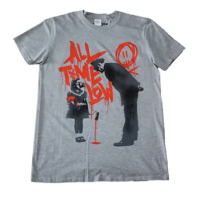 Buy ALL TIME LOW Banksy Style Men's / Unisex T Shirt ( New Without Tags ) Size S • 11.95£