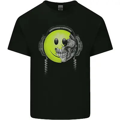 Buy DJ Skull Dance Music DJing Skull Headphones Mens Cotton T-Shirt Tee Top • 11.75£