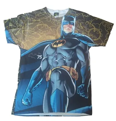 Buy Batman Mens T-shirtExtra Large  DC Comics 75 Anniversary • 12.95£