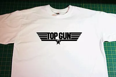Buy Top Gun. Black/White T-Shirt. All Sizes • 9.50£