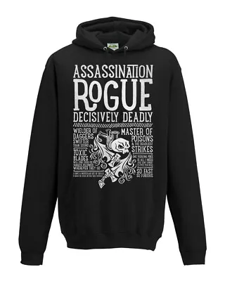 Buy World Of Warcraft / RPG Inspired ASSASSINATION ROGUE Hoodie - Unisex / Mens • 39.99£